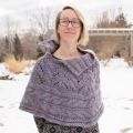 Erika's Lace and Cable Poncho