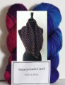 Baah Yarn Kits - Honeycomb Cowl - Pink, Blue