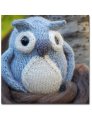 KnitWhits Softie Kits - Bramble Owl - Grey