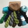 Jimmy Beans Wool Lace & Fingering Mystery Yarn Grab Bags - Blues, Greens