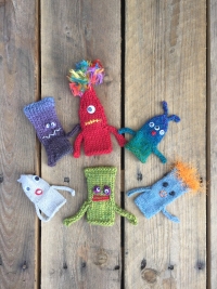 Knit Monster Puppets