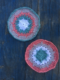Knit Coasters
