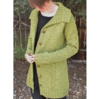 Top Down Cable Cardigan