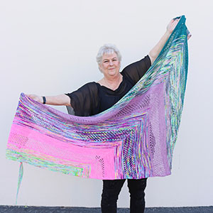 Jimmys Pick - Hedgehog Fibres Find Your Fade Shawl