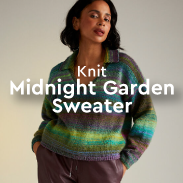 Knit Midnight Garden Sweater