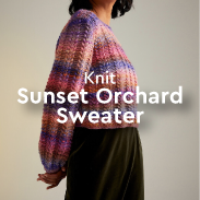 Knit Sunset Orchard Sweater