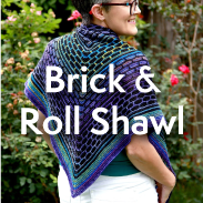 Brick & Roll Shawl