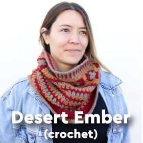 Yarn Citizen Desert Ember Cowl Kit
