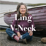 Jamieson's of Shetland Ling V-Neck Kit