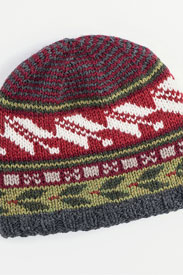 Blue Sky Fibers Merry and Bright Hat Kit