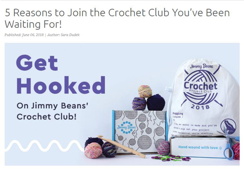 Jimmy Beans Wool Crochet Club