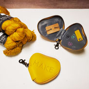 Maker's Heart Zip Mini Set - Gold Heart