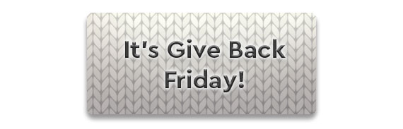 Give Back Friday!