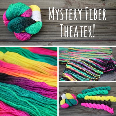 Mystery Fiber Theater Collage