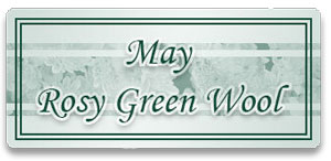 May - Rosy Green Wool