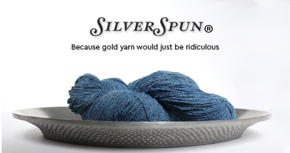Feel Good Yarn Silver Spun