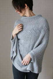 Shibui Knits Silk Cloud and Echo Quiet City Pullover Kit