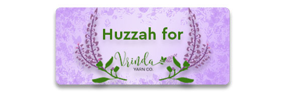 Huzzah for Vrinda Yarn