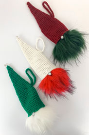 Jimmy Beans Wool Gnome Holiday Ornaments kits Bright