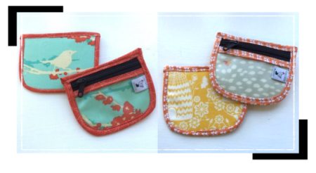 Birds and Bees Stitch Marker Pouches