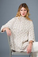 Sublime Extra Fine Merino Worsted A-Line Tunic