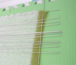 Lace Blocking Wires