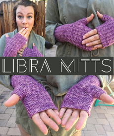 Libra Mitts pattern
