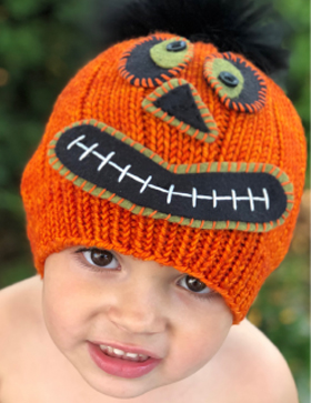 Halloween Pumpkin Hat