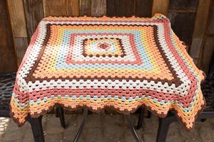 Terry's Granny Square Baby Blanket