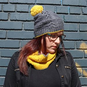 Anzula's Roslindale Hat and Cowl Set