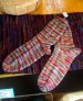 Sara's Technicolor Dreamcoat Socks