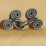Noble Button Metal Buttons and Clasps - 3189 - Hook & Eye Clasp with Spirals Buttons photo
