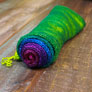 Huckleberry Knits Double-Stranded Gradient Sock Blank - Practical Tactical Brilliance Yarn photo