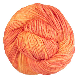 Madelinetosh Wool + Cotton yarn GG Loves Orange