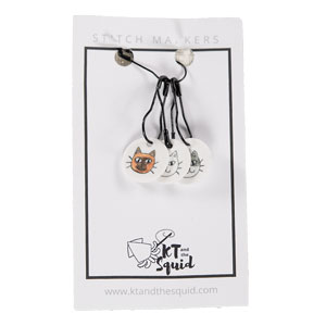 Stitch Markers - Cats by KT and the Squid