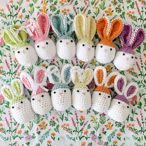 Jimmy Beans Wool EGG-cited! Bunnies kits EGG-cited