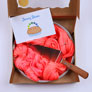 Madelinetosh Pi Day/Pie Day! Shawl - Neon Peach Kits photo