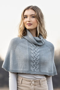 The Classic Series - Calgary Capelet - PDF DOWNLOAD by Blue Sky Fibers