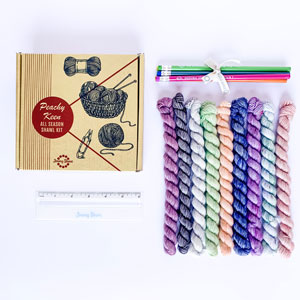 Jimmy Beans Wool Back to School kits Peachy Keen Pastel Set