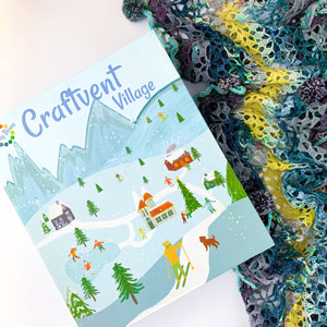 Jimmy Beans Wool Craftvent Calendar kits 2021 - Tidings Wrap - Buttermint