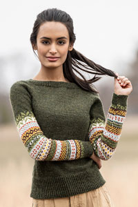The Classic Series - Richmond Hill Pullover - PDF DOWNLOAD by Blue Sky Fibers