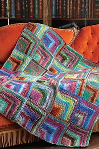 Noro Patterns - To The Point Blanket - PDF DOWNLOAD by Noro