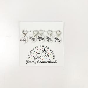 20th Anniversary - Stitch Marker Set by Jimmy Beans Wool