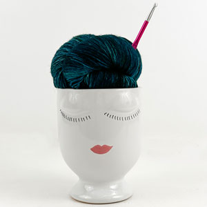 Madelinetosh Yarn Bouquets - Coles River Kerchief (crochet) - Misfortune