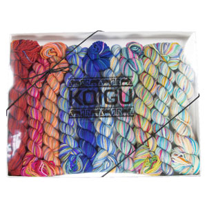 Koigu Pencil Box yarn Friendship (pre-order, ships in August)