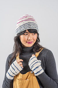 Berroco Fall Collection 2022 - Ciel Hat and Mitts - PDF DOWNLOAD by Berroco