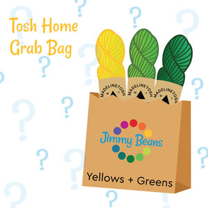 Madelinetosh 3 Skein Mystery Grab Bags kits Home - Greens & Yellows
