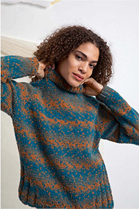 Lang Yarns Bergen Patterns - Sweater - PDF DOWNLOAD