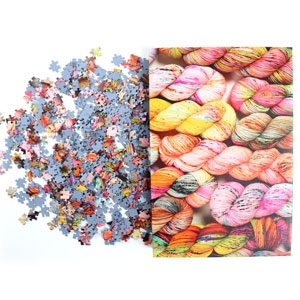 Jigsaw Puzzle - Skein by Hedgehog Fibres