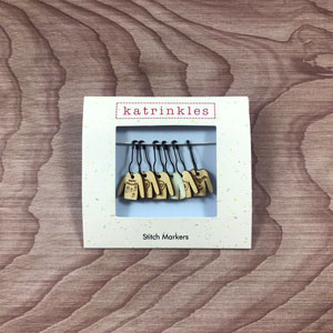 Katrinkles Stitch Marker of the Month  - October 2022 photo